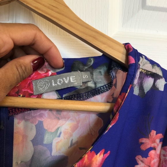 Floral Print Tea Dress - Picture 4 of 8